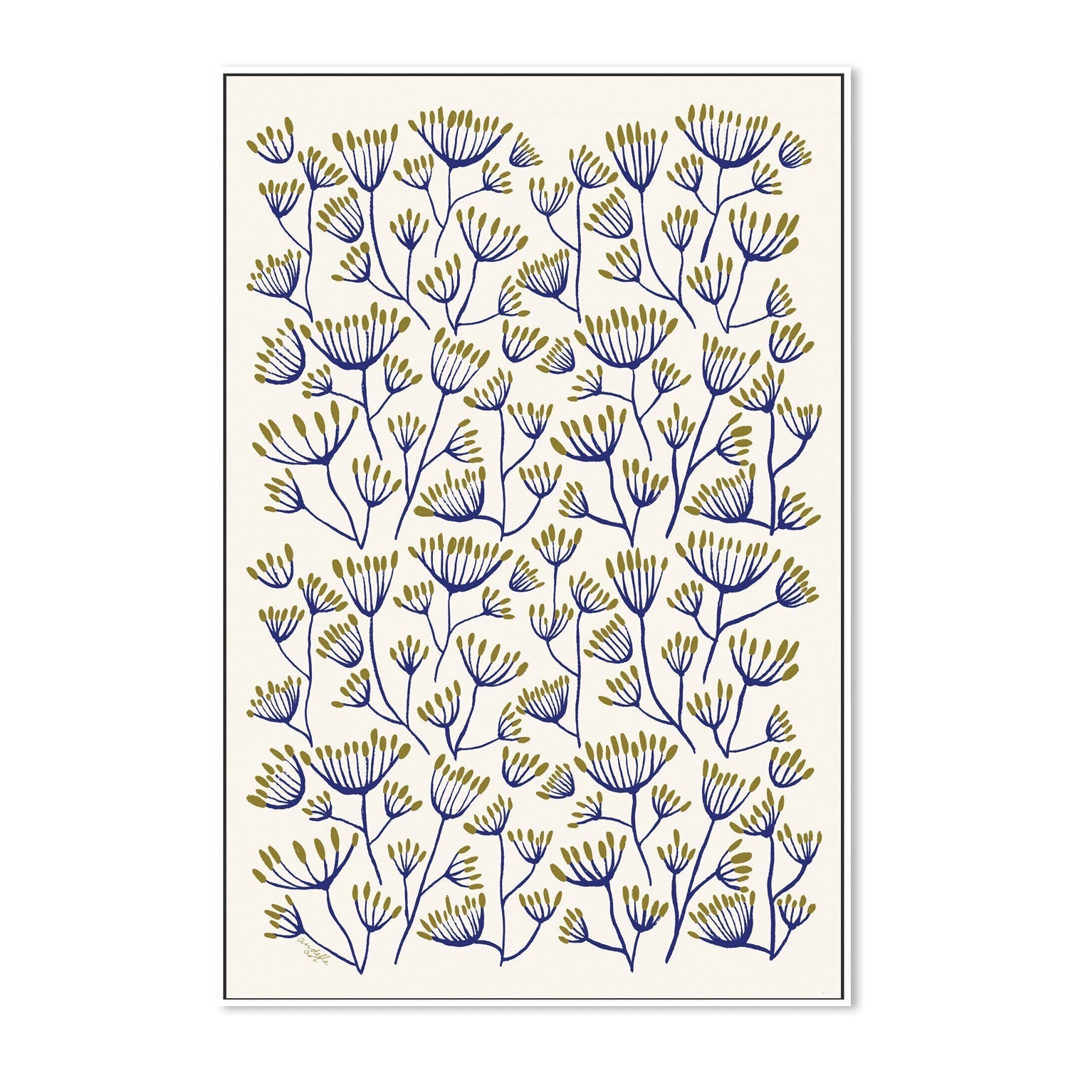 wall-art-print-canvas-poster-framed-Wildflower Pattern, Style C , By Andelle Art-5