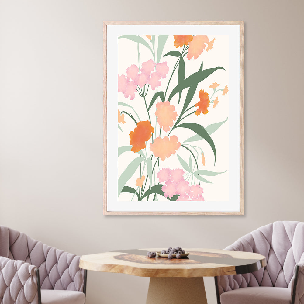 wall-art-print-canvas-poster-framed-Wildflower Whirl, Style A , By Elena Ristova-GIOIA-WALL-ART