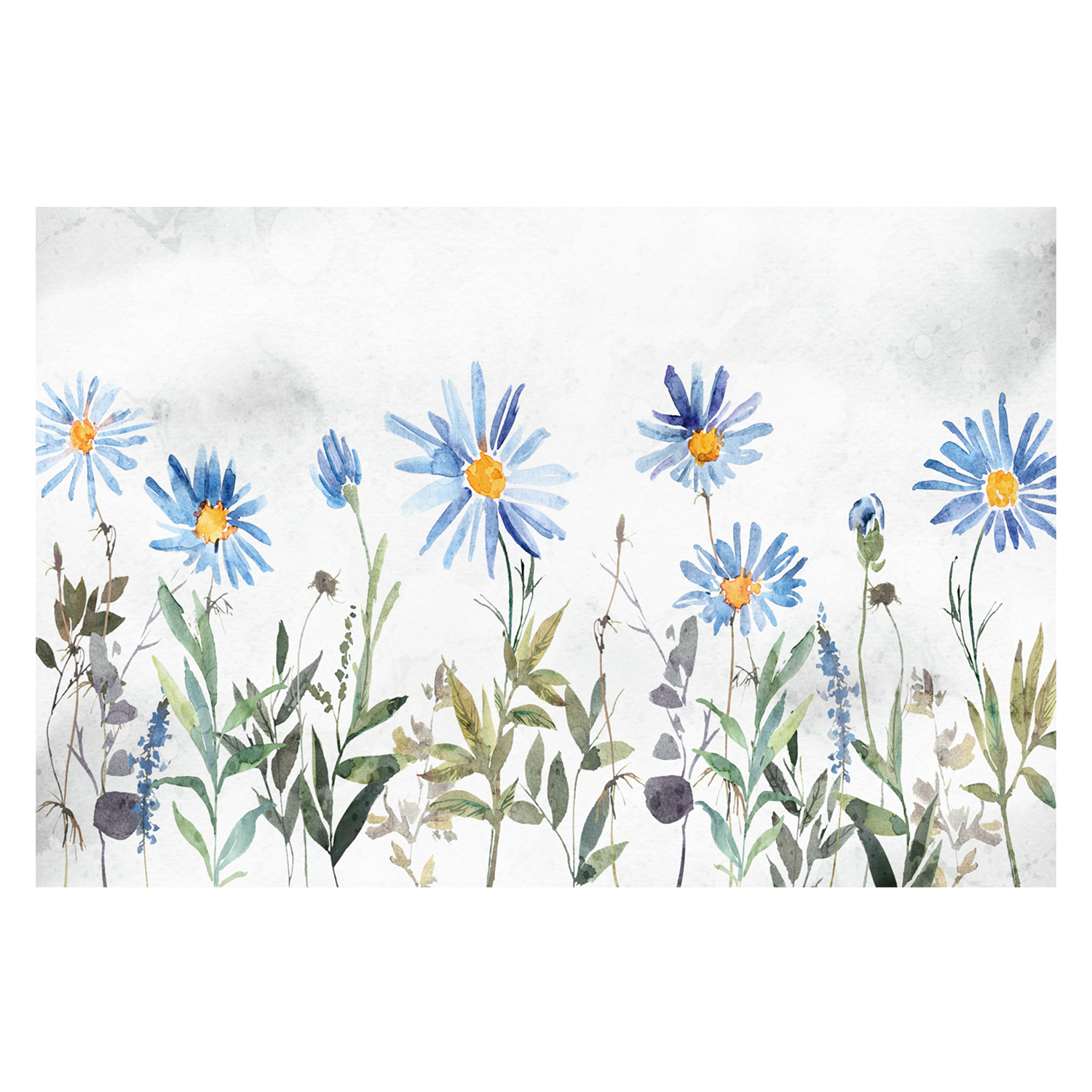 wall-art-print-canvas-poster-framed-Wildflowers , By Nina Blue-1