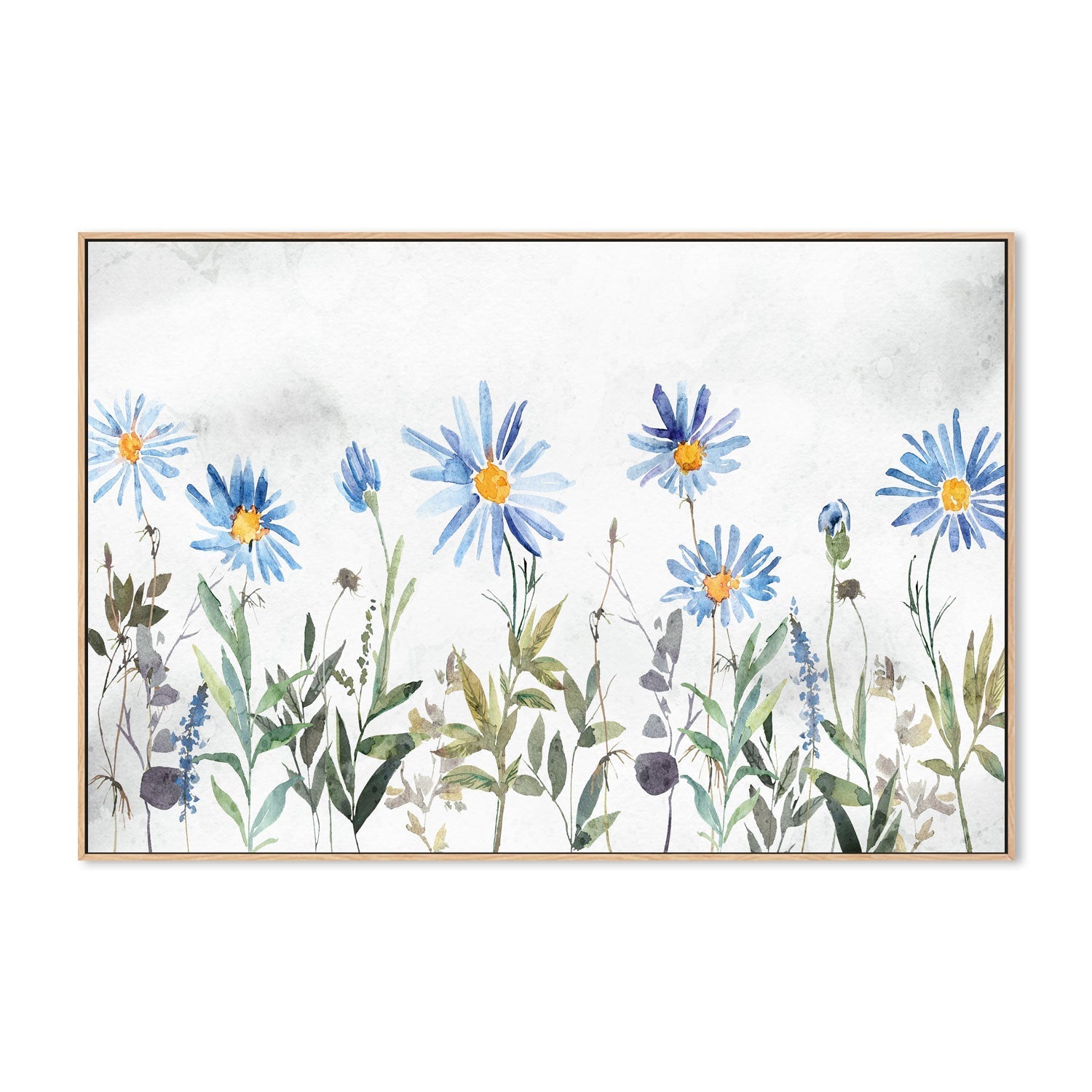 wall-art-print-canvas-poster-framed-Wildflowers , By Nina Blue-4