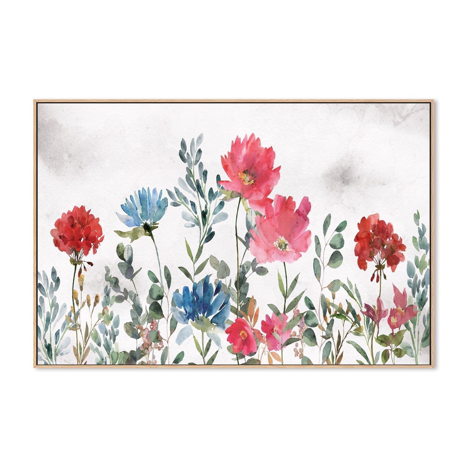 wall-art-print-canvas-poster-framed-Wildflowers , By Nina Blue-4