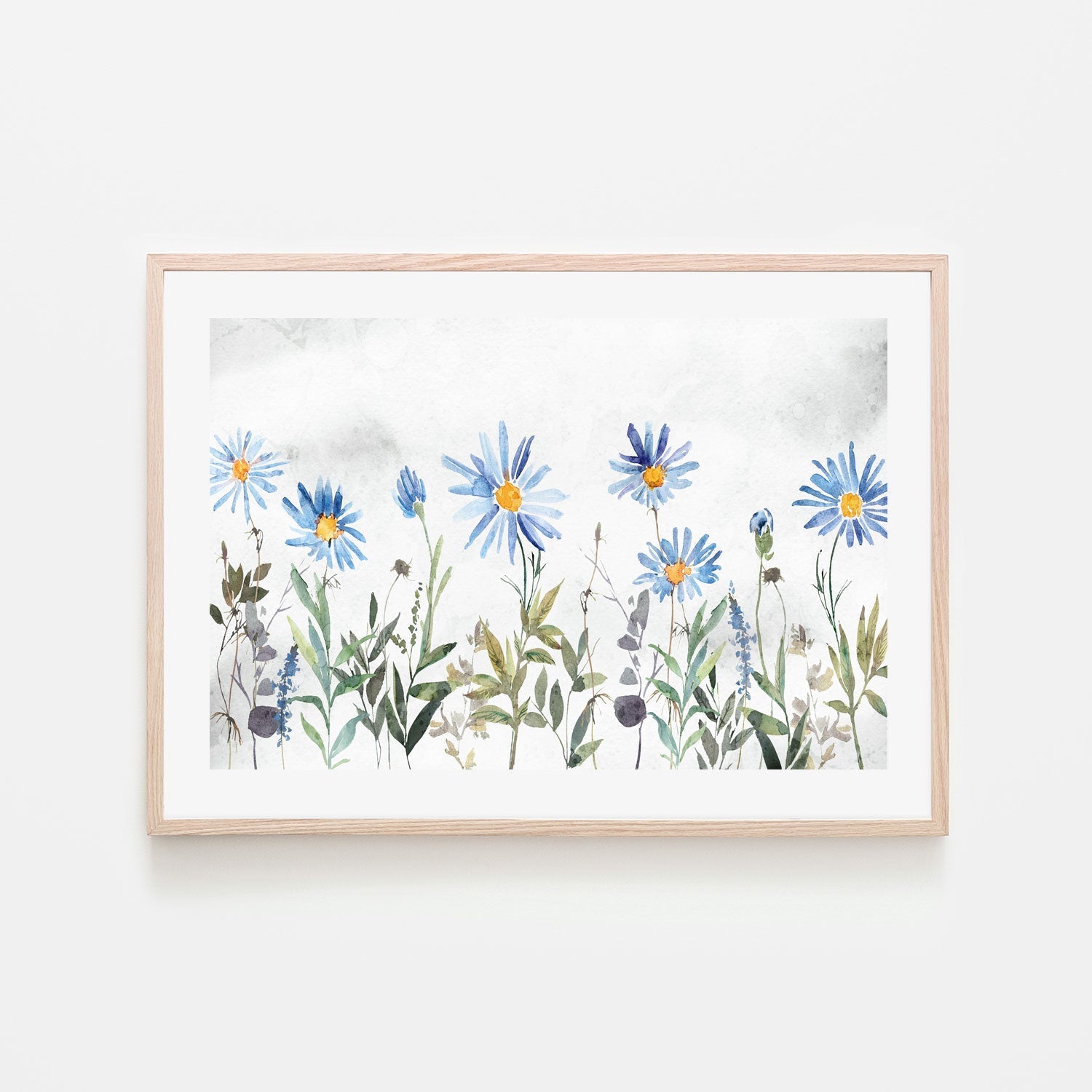 wall-art-print-canvas-poster-framed-Wildflowers , By Nina Blue-6