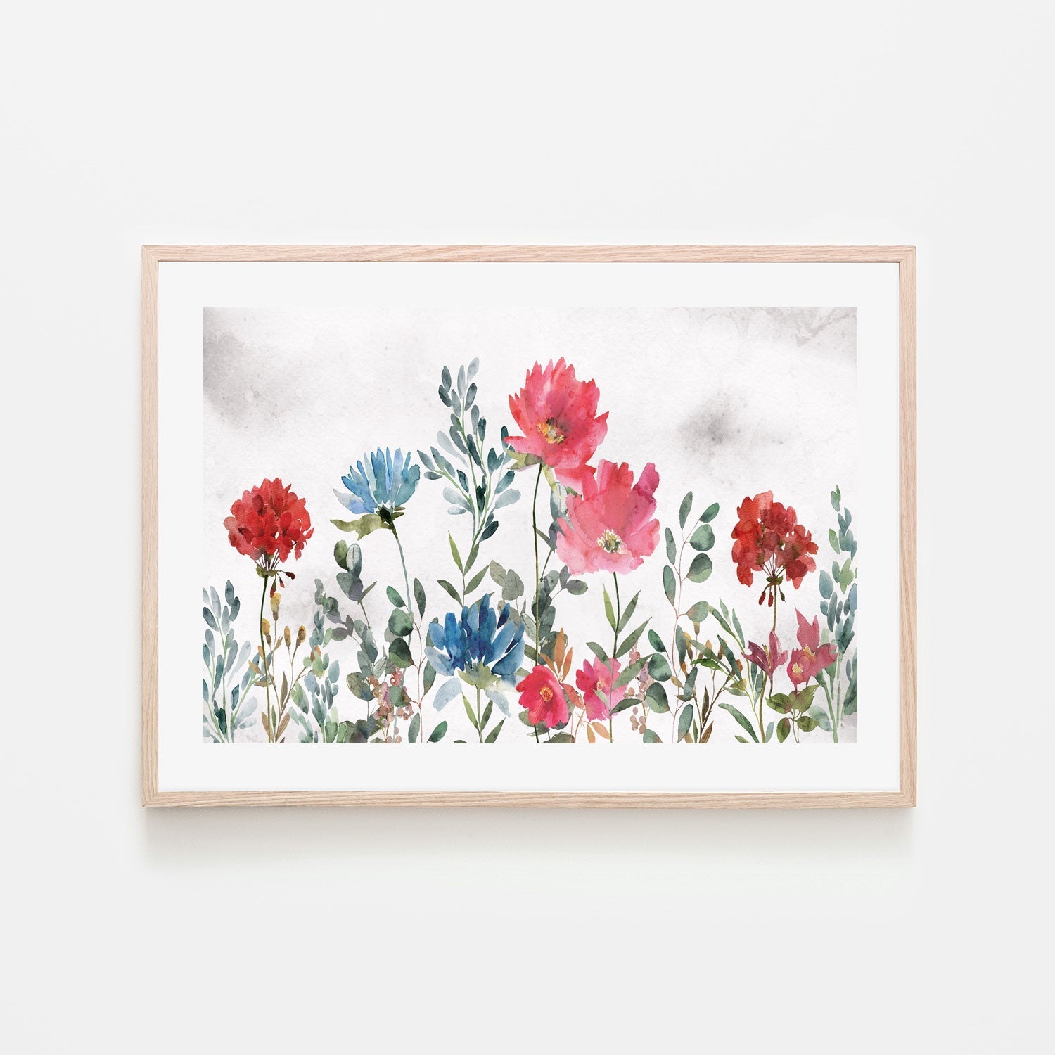 wall-art-print-canvas-poster-framed-Wildflowers , By Nina Blue-6