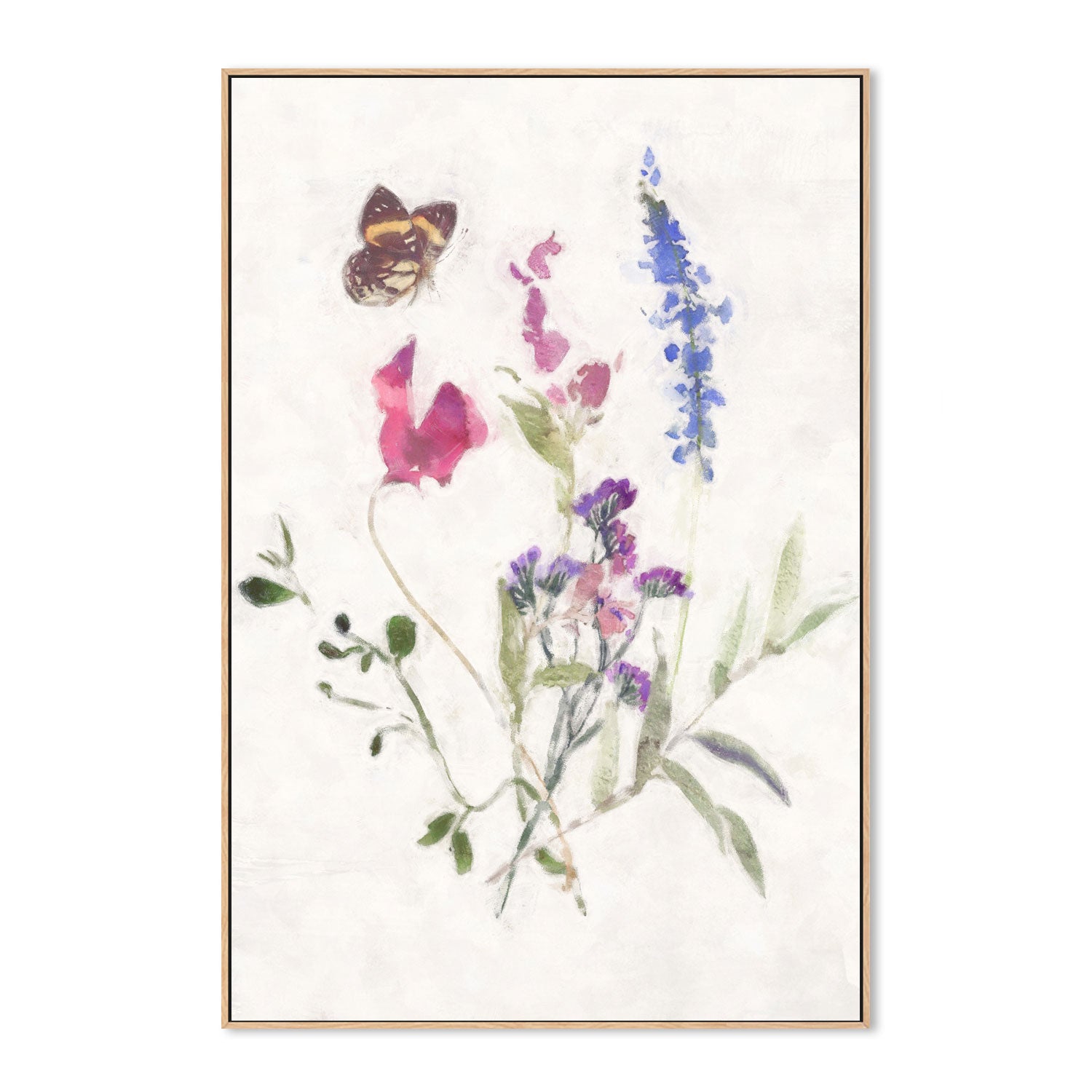 wall-art-print-canvas-poster-framed-Wildflowers, Style A , By Nina Blue-4