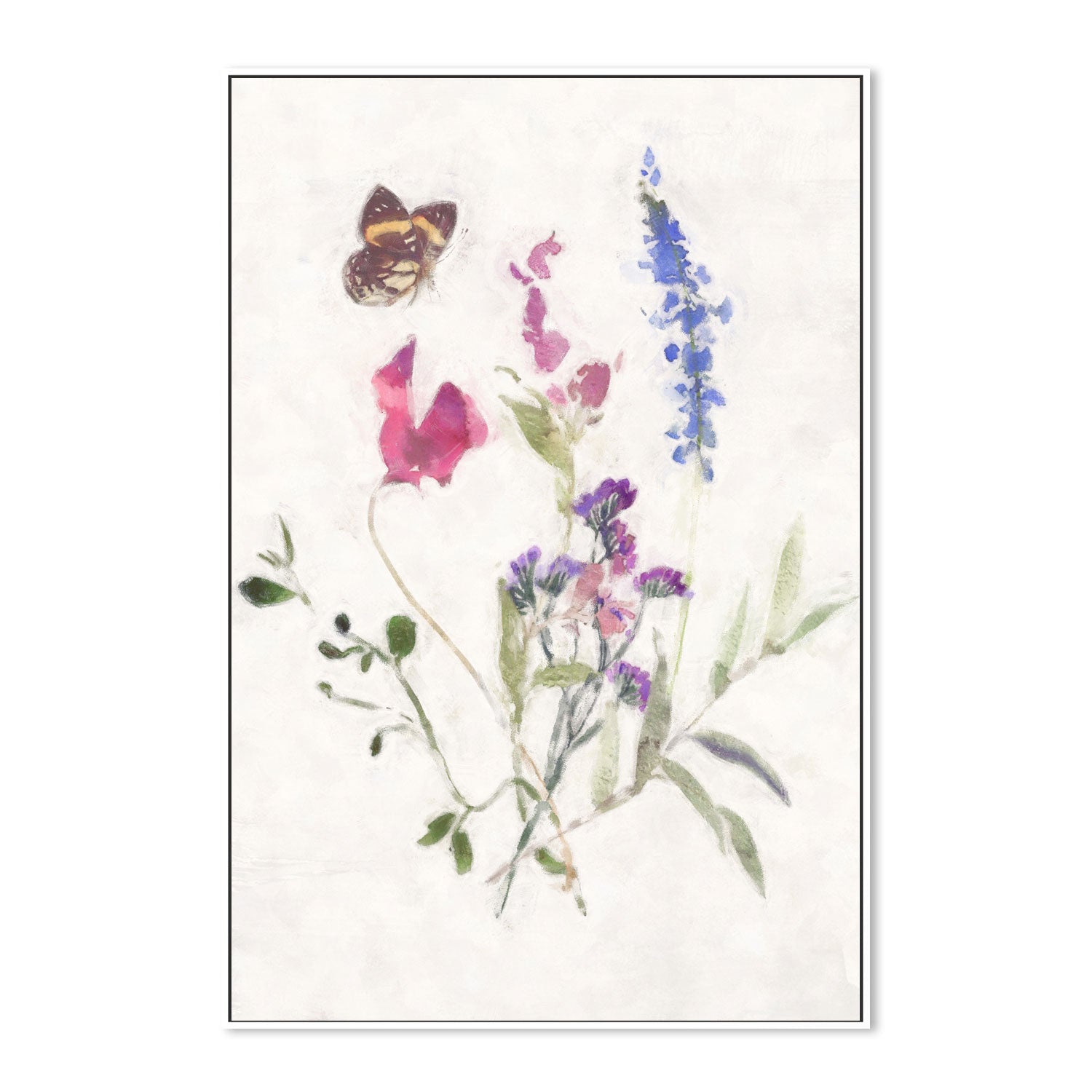 wall-art-print-canvas-poster-framed-Wildflowers, Style A , By Nina Blue-5