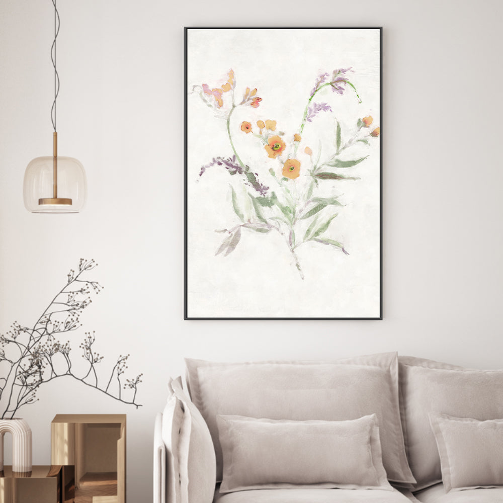 wall-art-print-canvas-poster-framed-Wildflowers, Style C , By Nina Blue-2