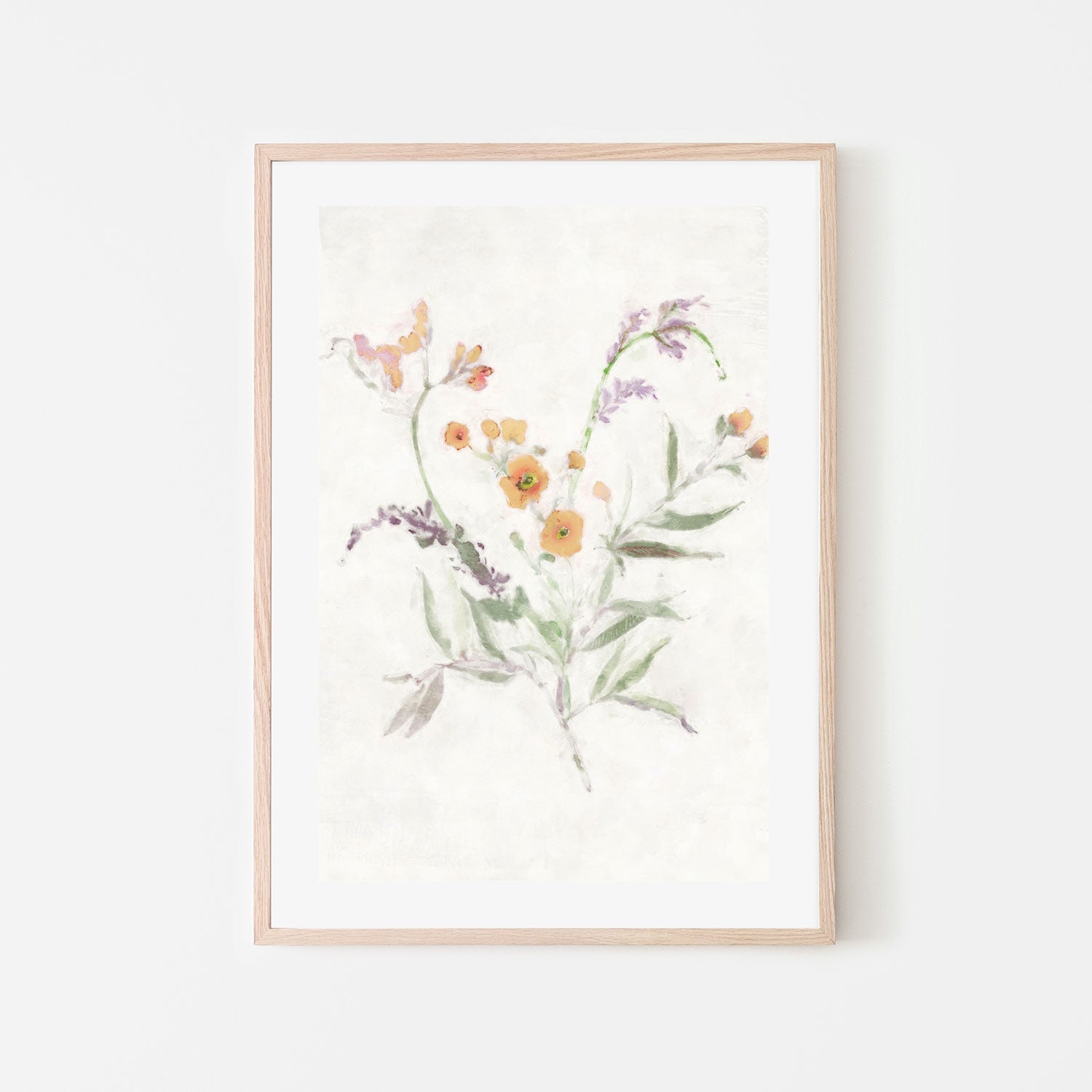 wall-art-print-canvas-poster-framed-Wildflowers, Style C , By Nina Blue-6