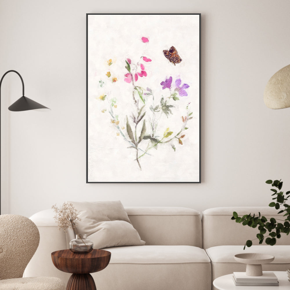 wall-art-print-canvas-poster-framed-Wildflowers, Style D , By Nina Blue-2