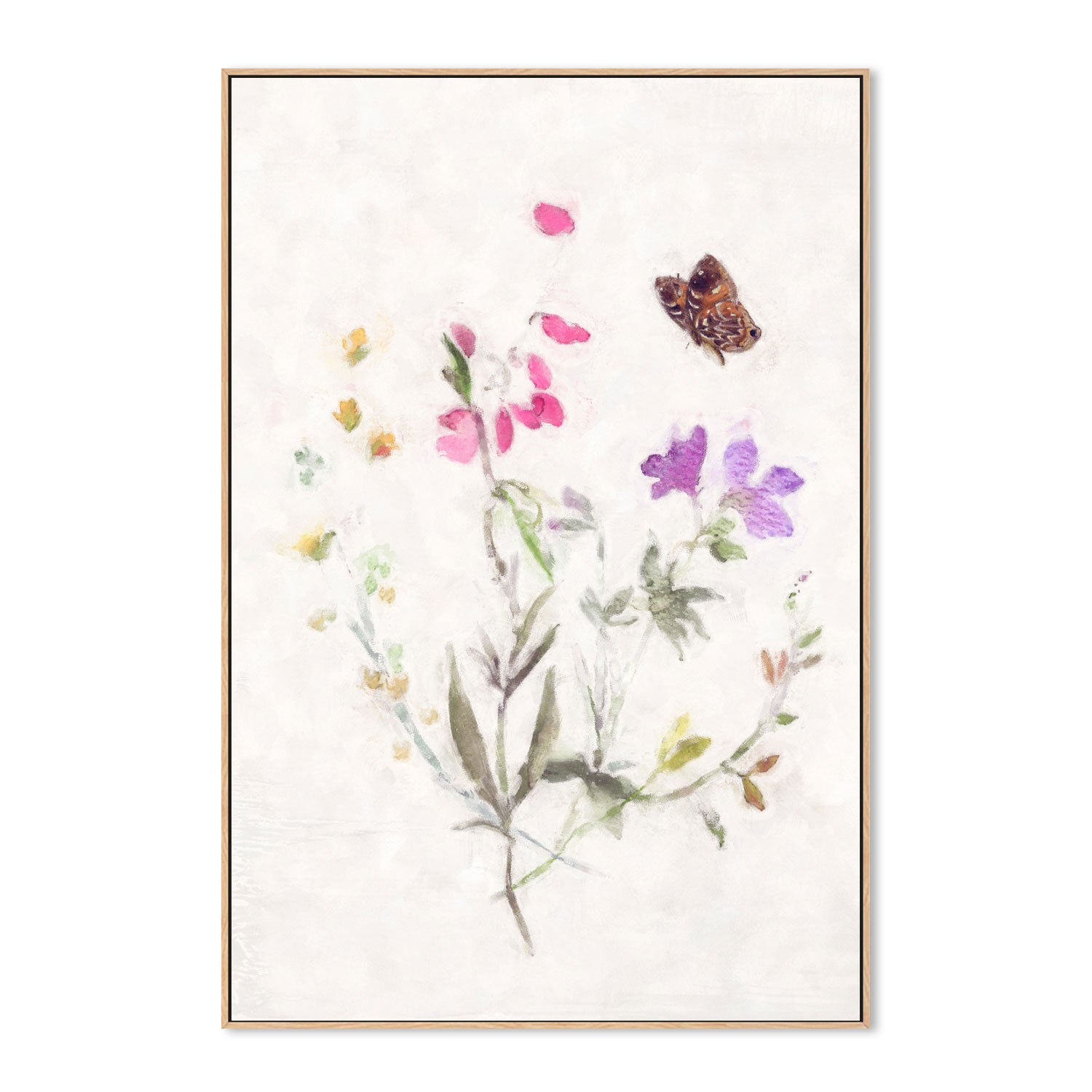 wall-art-print-canvas-poster-framed-Wildflowers, Style D , By Nina Blue-4