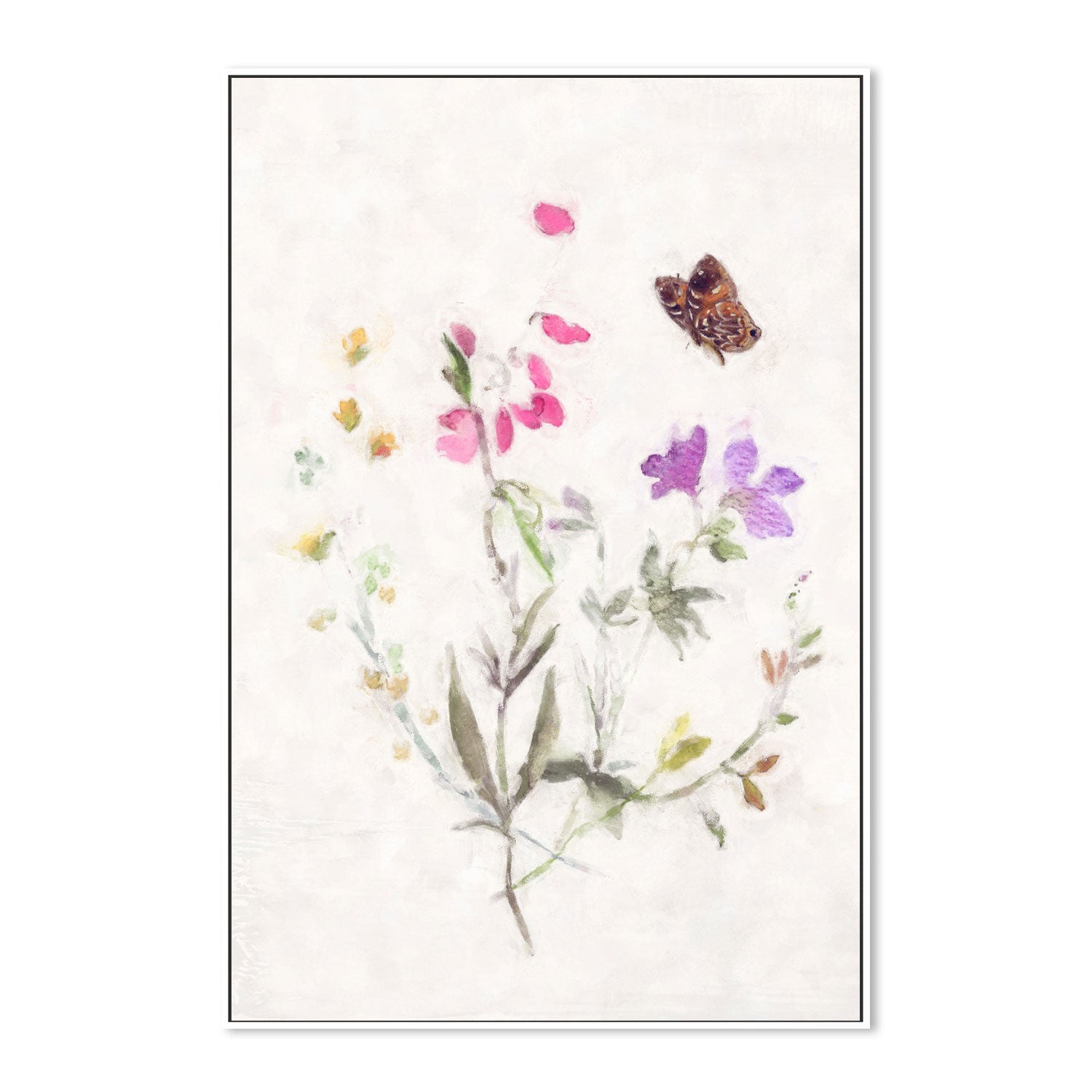 wall-art-print-canvas-poster-framed-Wildflowers, Style D , By Nina Blue-5