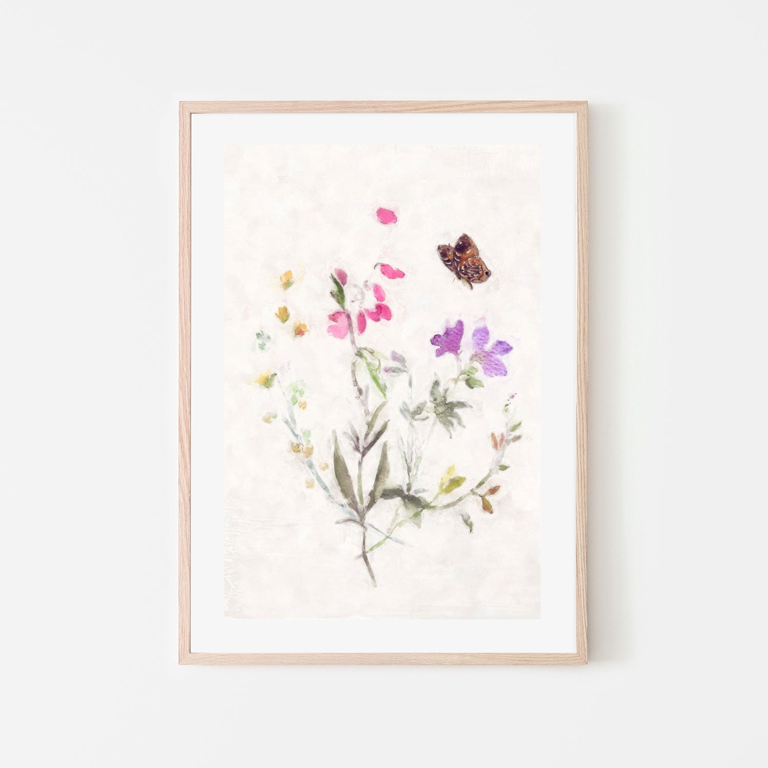 wall-art-print-canvas-poster-framed-Wildflowers, Style D , By Nina Blue-6