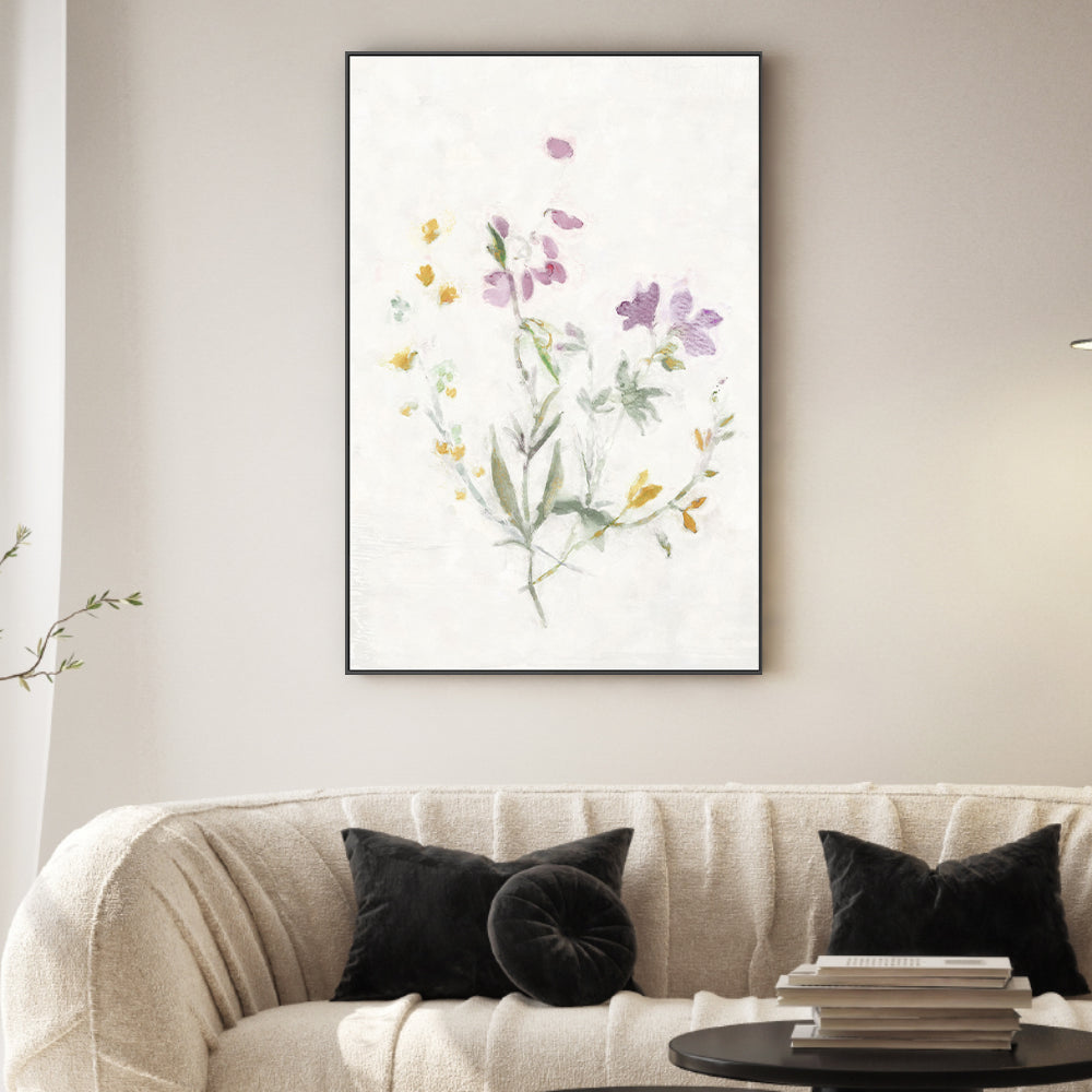 wall-art-print-canvas-poster-framed-Wildflowers, Style E , By Nina Blue-2