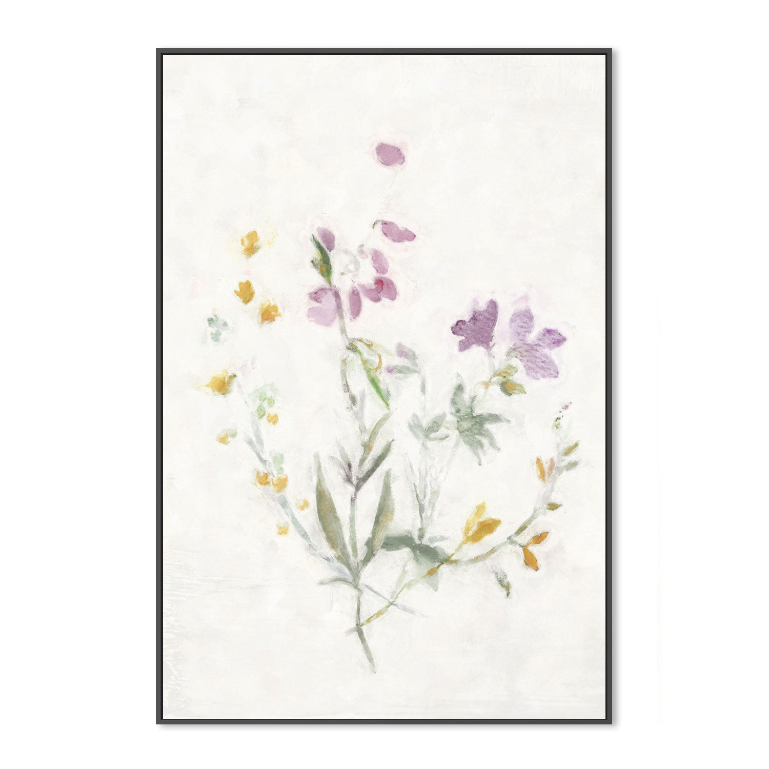 wall-art-print-canvas-poster-framed-Wildflowers, Style E , By Nina Blue-3