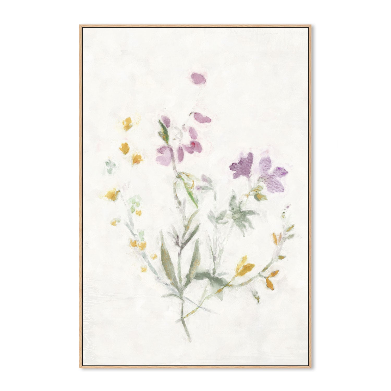 wall-art-print-canvas-poster-framed-Wildflowers, Style E , By Nina Blue-4