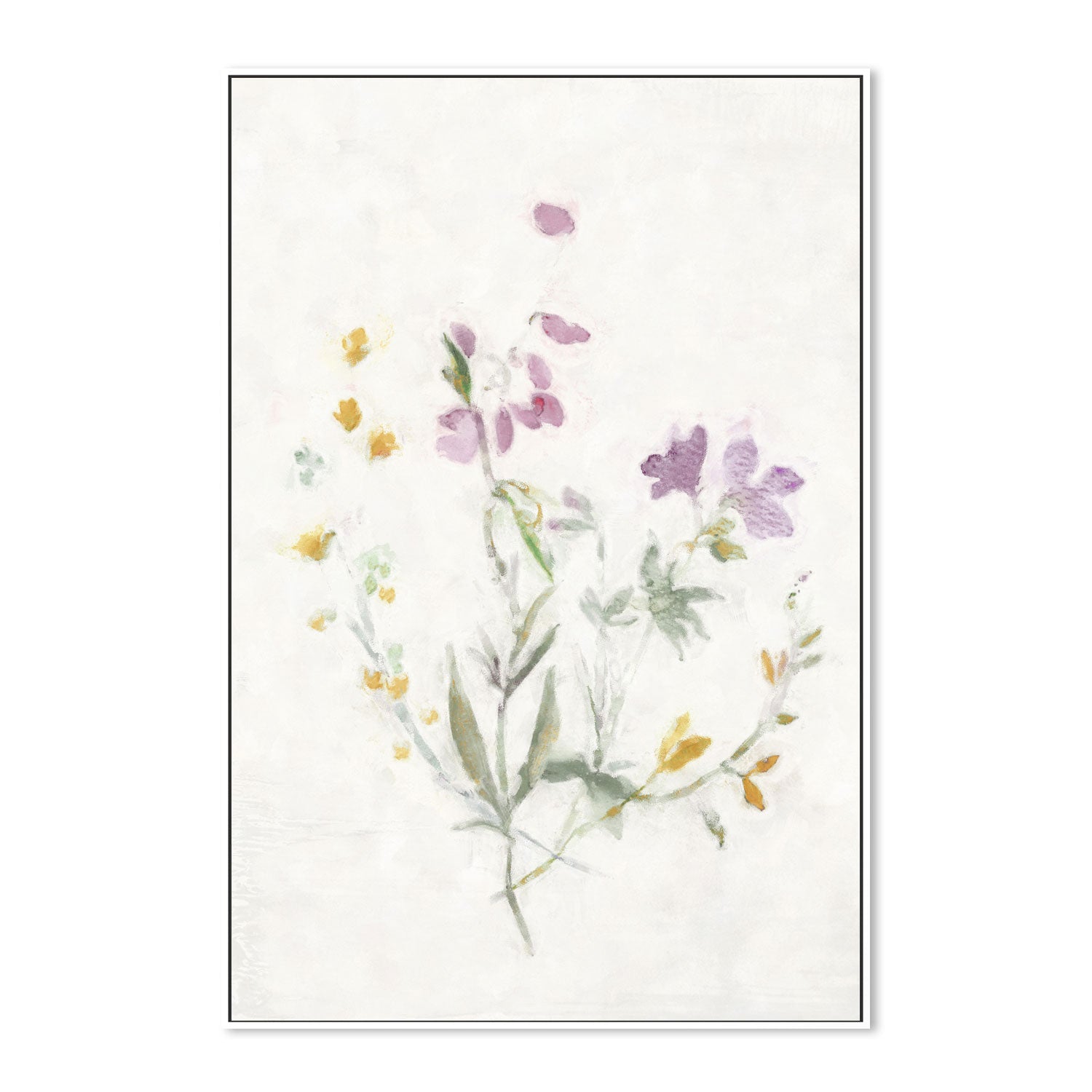 wall-art-print-canvas-poster-framed-Wildflowers, Style E , By Nina Blue-5