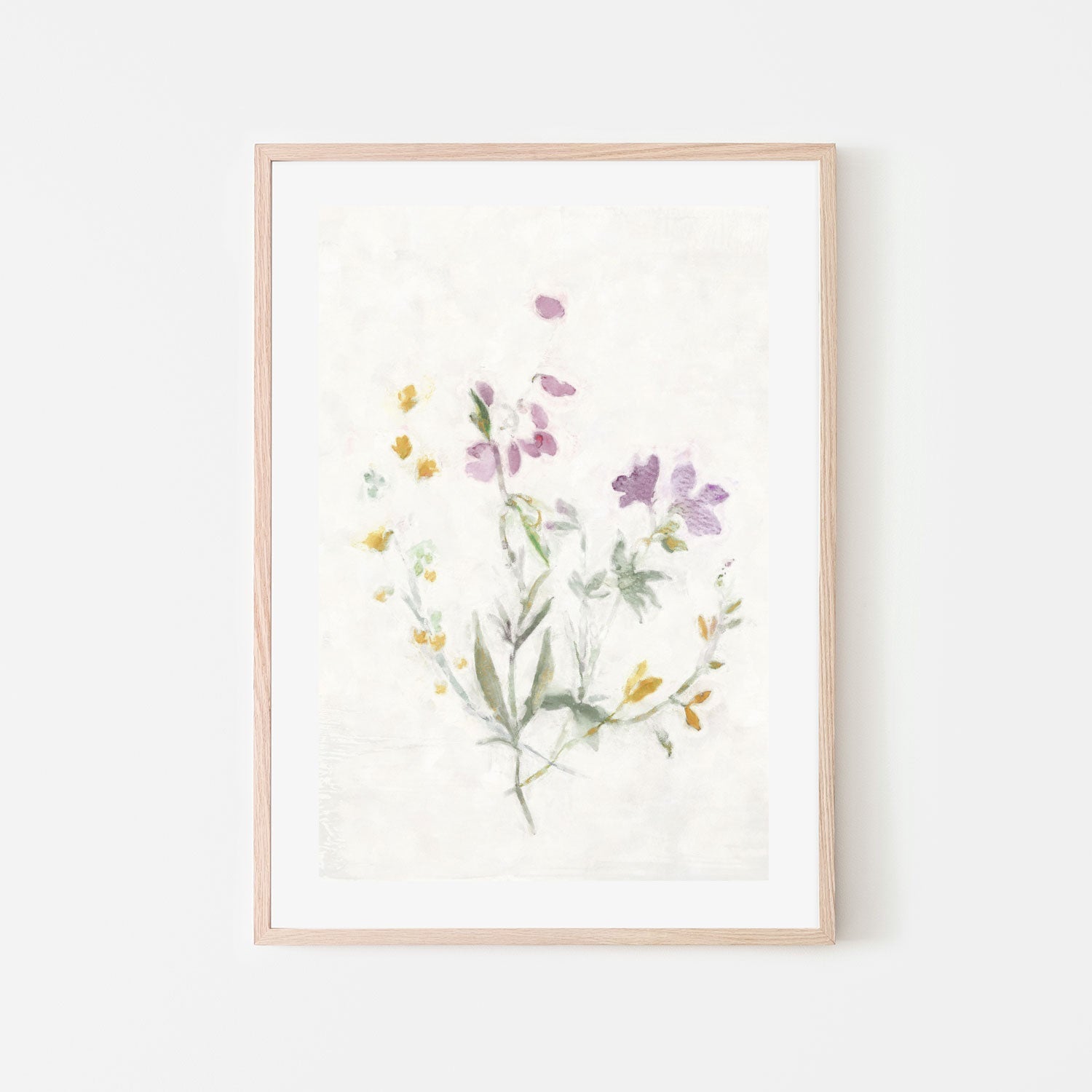 wall-art-print-canvas-poster-framed-Wildflowers, Style E , By Nina Blue-6