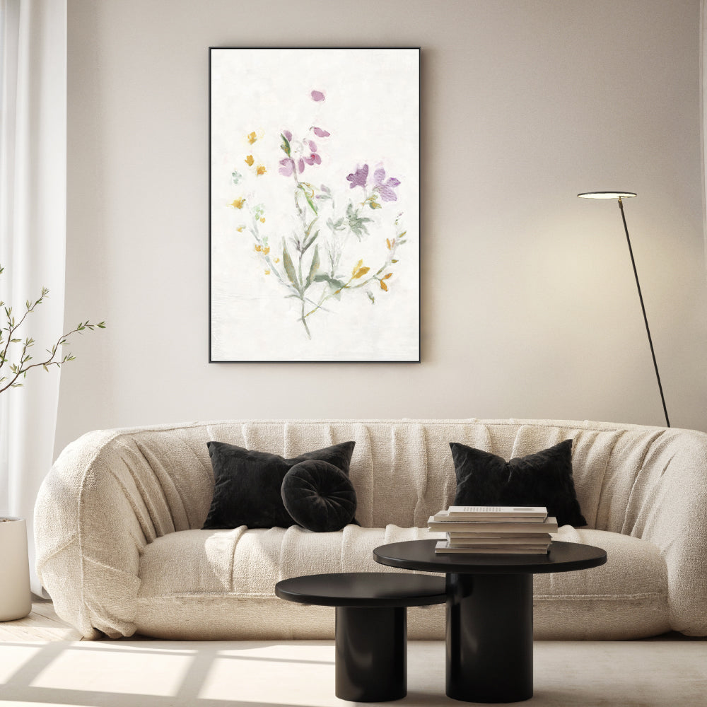 wall-art-print-canvas-poster-framed-Wildflowers, Style E , By Nina Blue-7