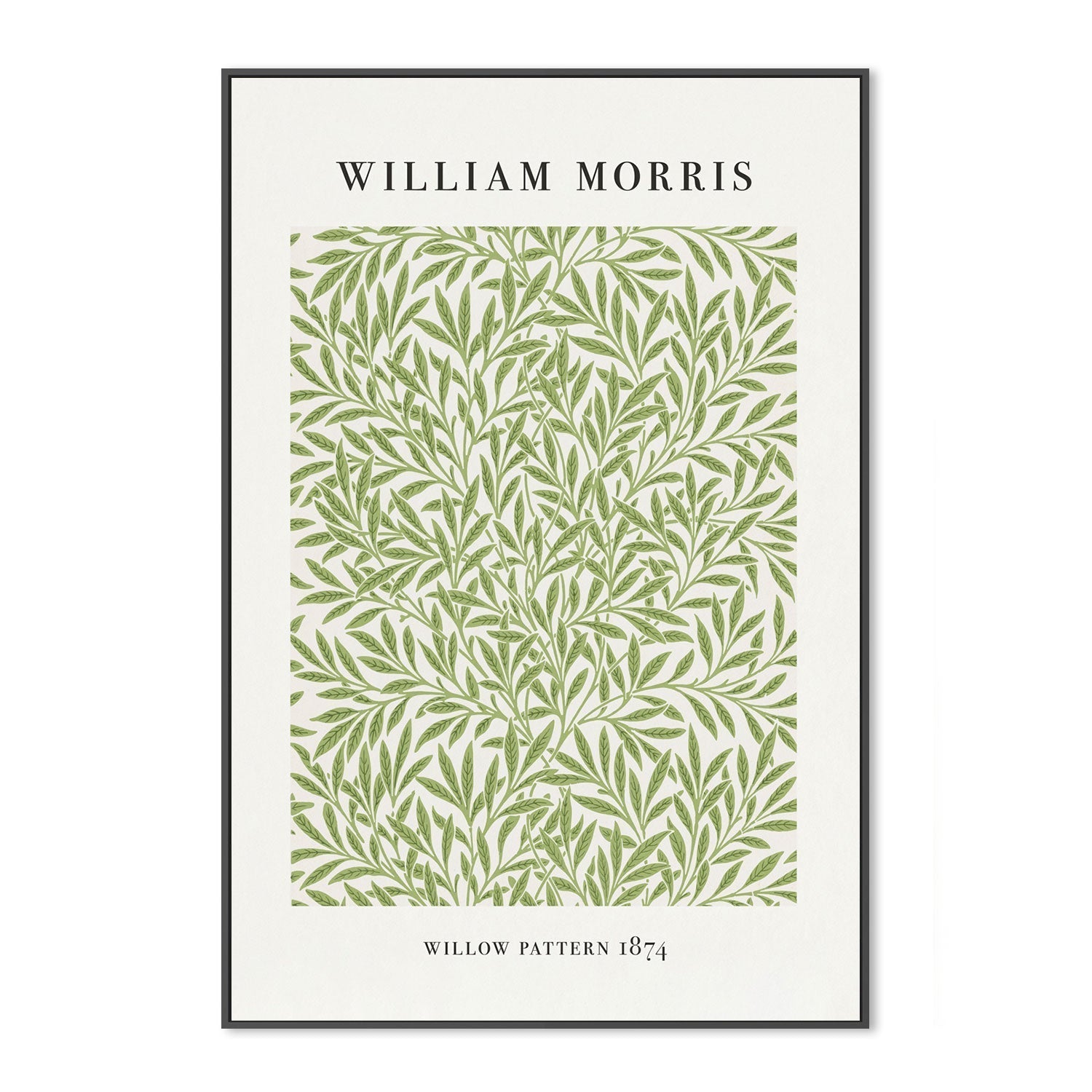 wall-art-print-canvas-poster-framed-Willow Pattern , By William Morris-GIOIA-WALL-ART