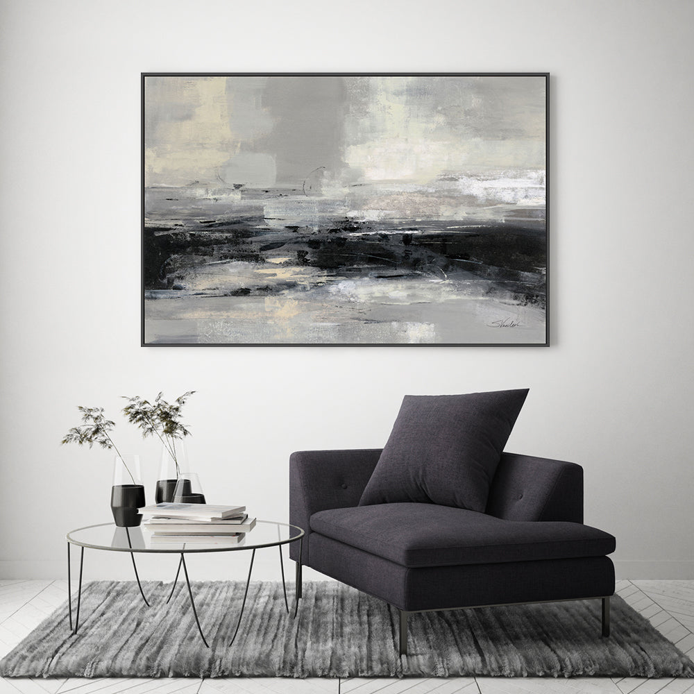 wall-art-print-canvas-poster-framed-Winter Road , By Silvia Vassileva-GIOIA-WALL-ART