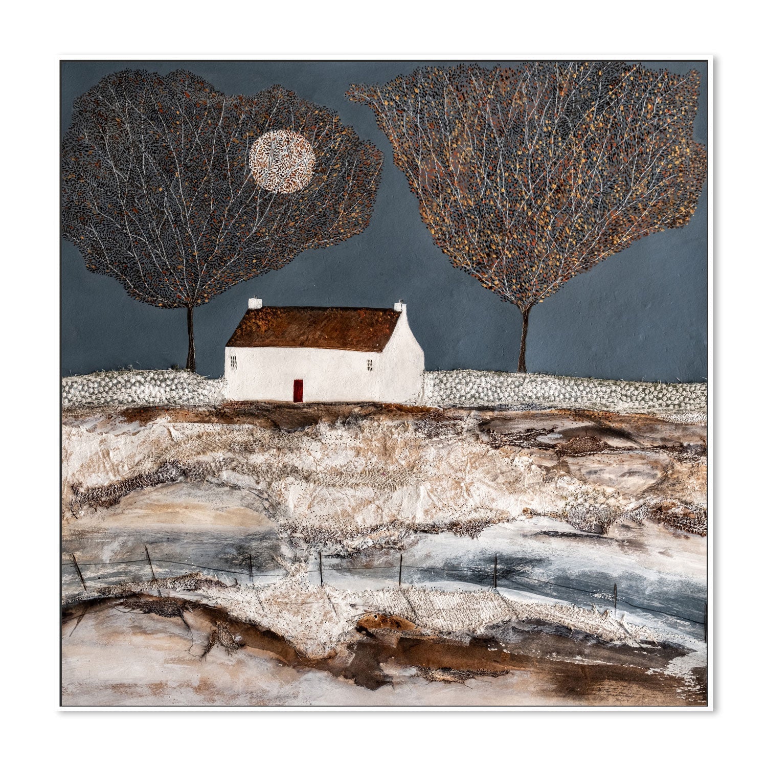 wall-art-print-canvas-poster-framed-Winter was upon us , By Louise O'Hara-1