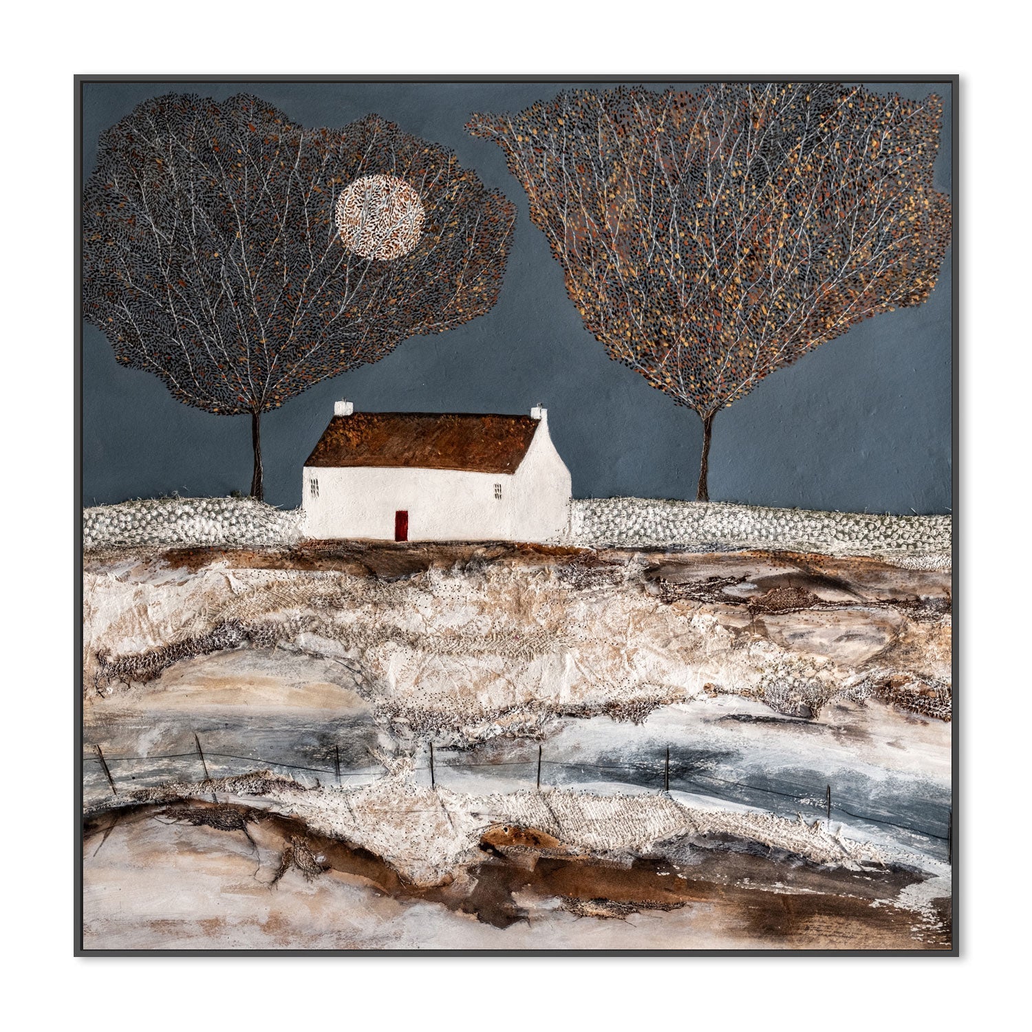 wall-art-print-canvas-poster-framed-Winter was upon us , By Louise O'Hara-4