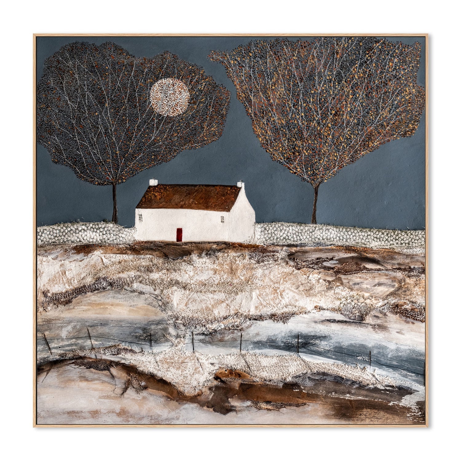 wall-art-print-canvas-poster-framed-Winter was upon us , By Louise O'Hara-5