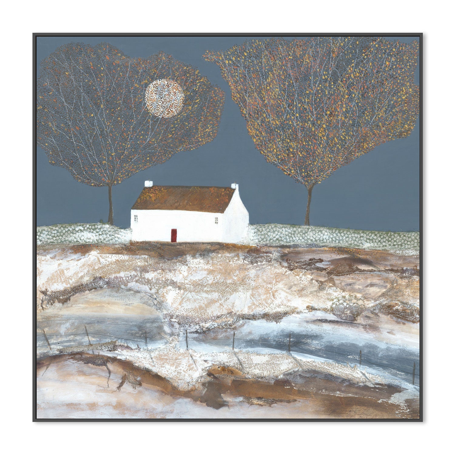 wall-art-print-canvas-poster-framed-Winter was upon us, Style B , By Louise O'Hara-3