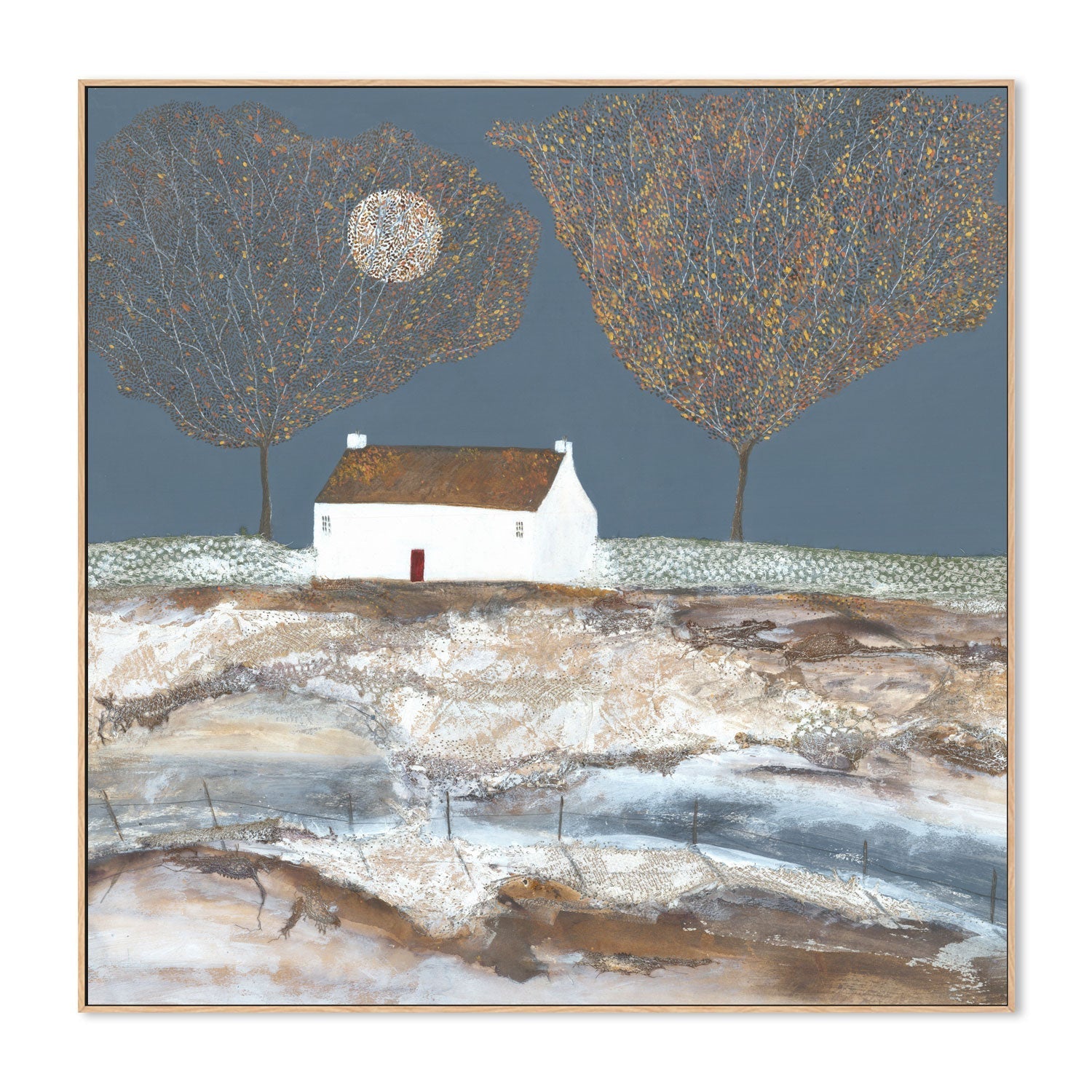 wall-art-print-canvas-poster-framed-Winter was upon us, Style B , By Louise O'Hara-4