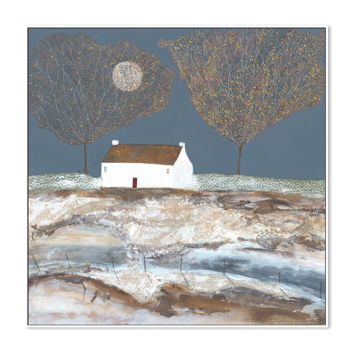 wall-art-print-canvas-poster-framed-Winter was upon us, Style B , By Louise O'Hara-5