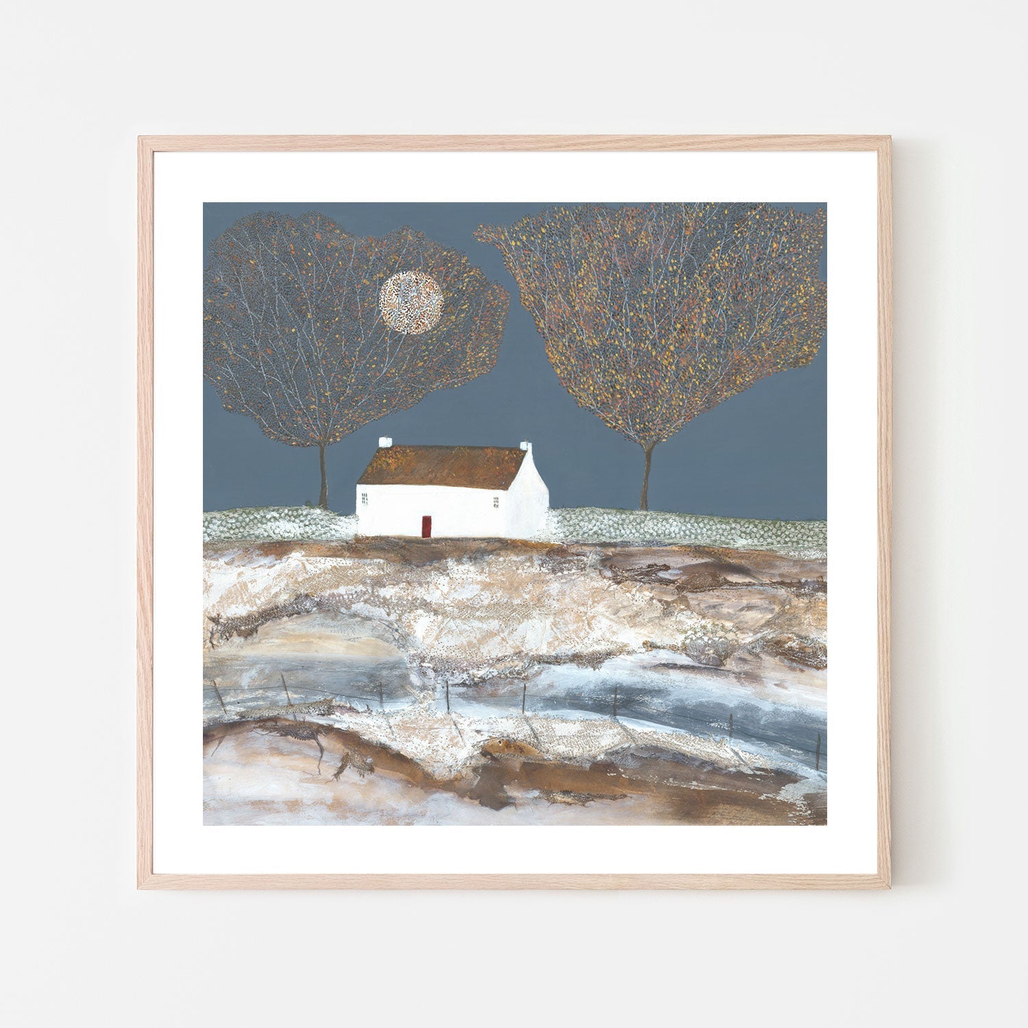 wall-art-print-canvas-poster-framed-Winter was upon us, Style B , By Louise O'Hara-6