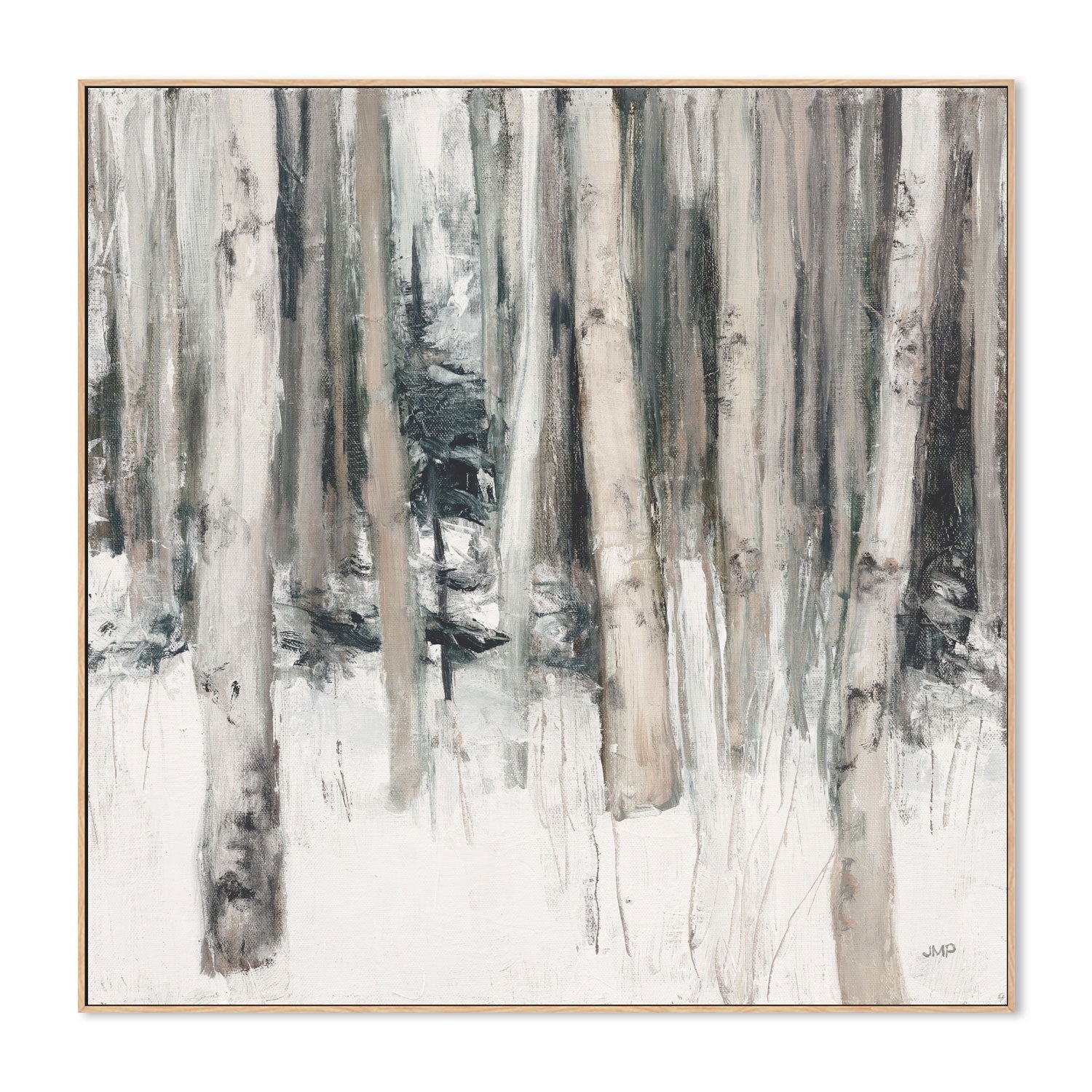 wall-art-print-canvas-poster-framed-Winter Woods , By Julia Purinton , By Julia Purinton-4