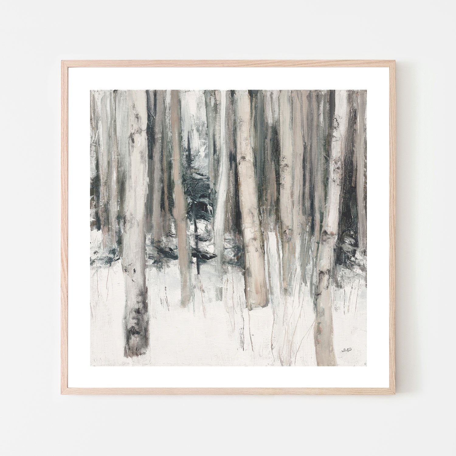 wall-art-print-canvas-poster-framed-Winter Woods , By Julia Purinton , By Julia Purinton-6