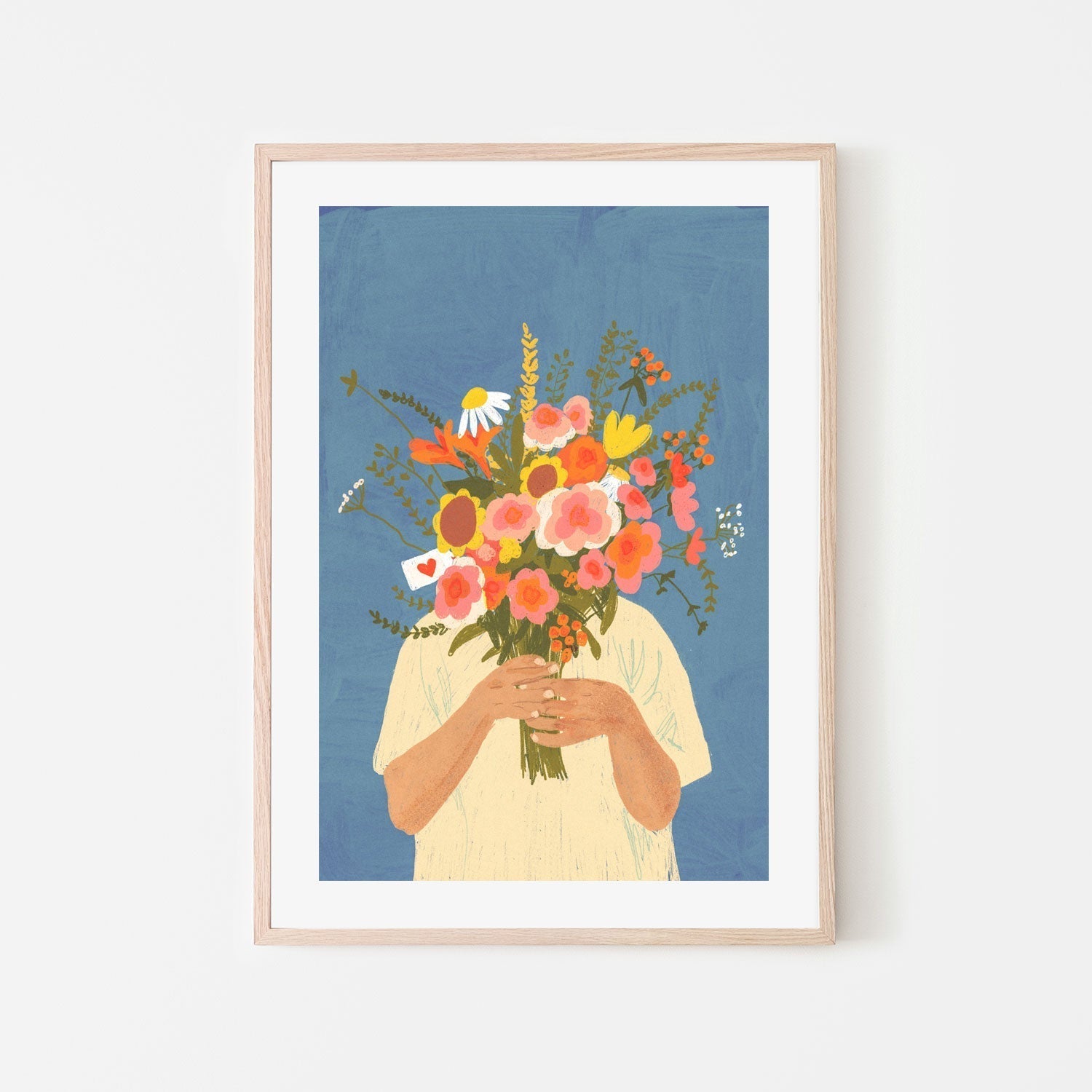 wall-art-print-canvas-poster-framed-With Love , By Gigi Rosado-GIOIA-WALL-ART