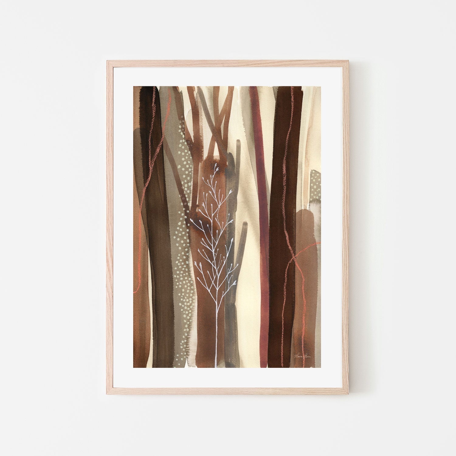 wall-art-print-canvas-poster-framed-Woodland Awakening-by-Laura Horn-Gioia Wall Art