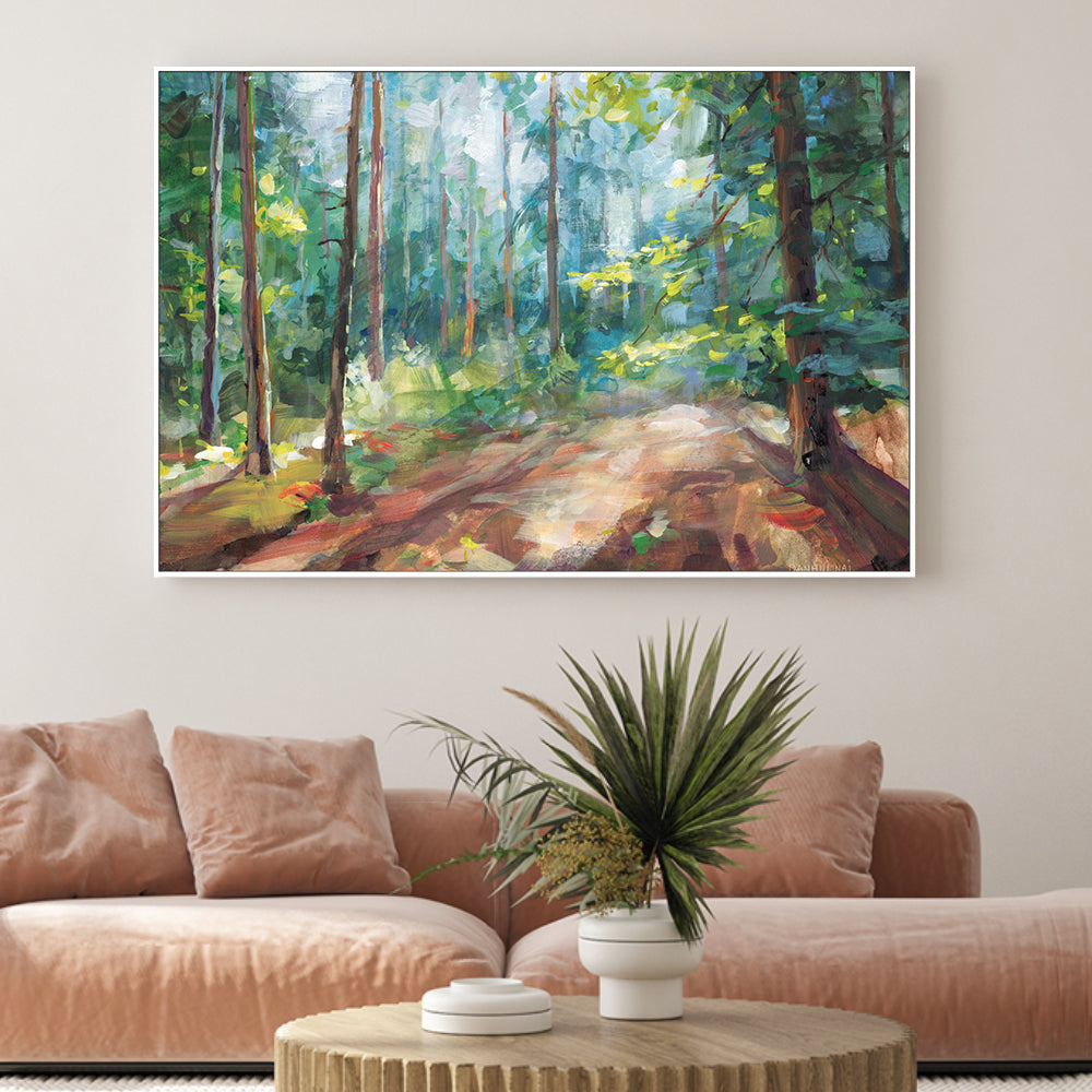 wall-art-print-canvas-poster-framed-Woodland Reverie , By Danhui Nai-2