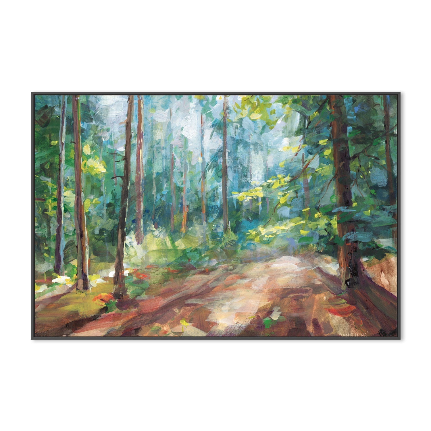 wall-art-print-canvas-poster-framed-Woodland Reverie , By Danhui Nai-3