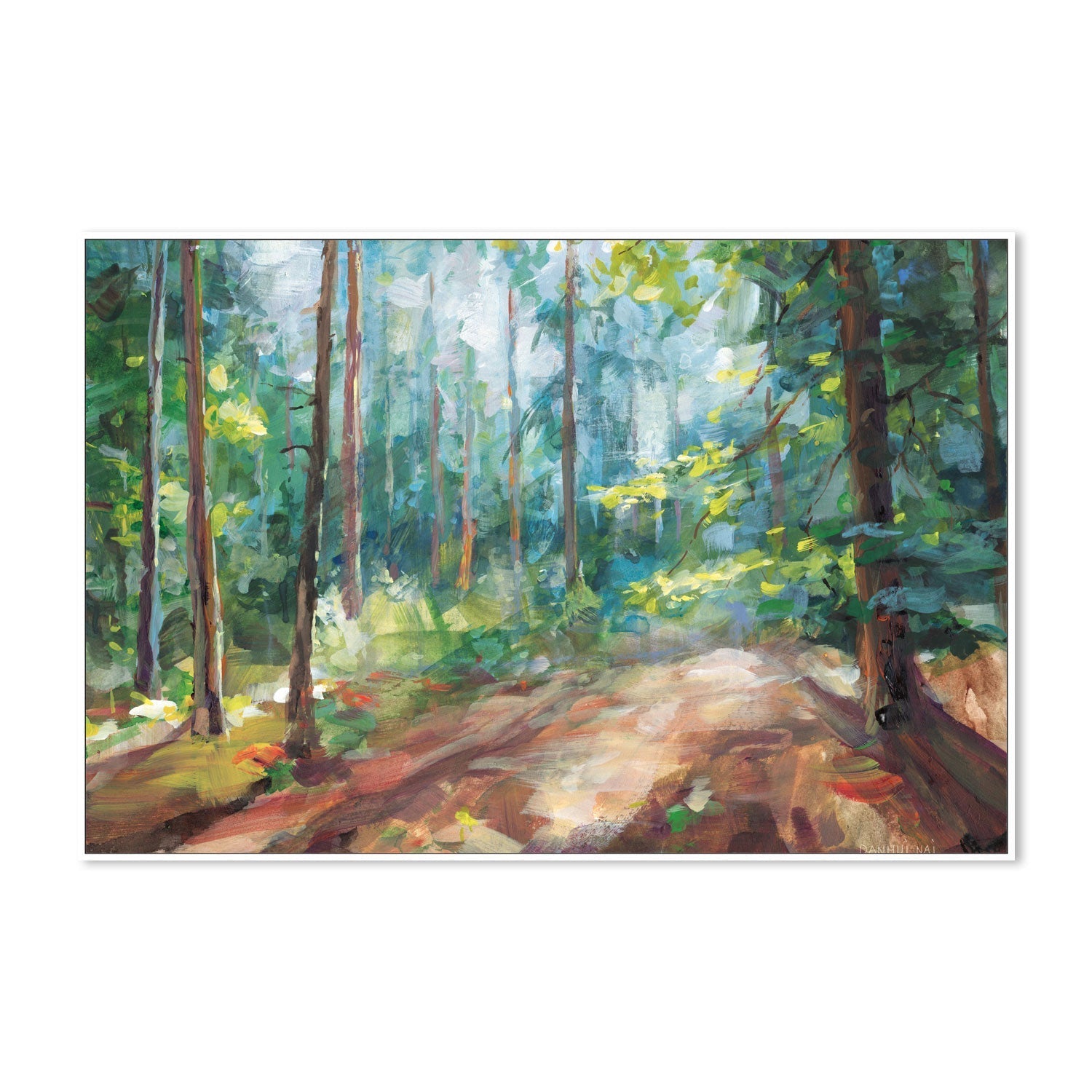 wall-art-print-canvas-poster-framed-Woodland Reverie , By Danhui Nai-5