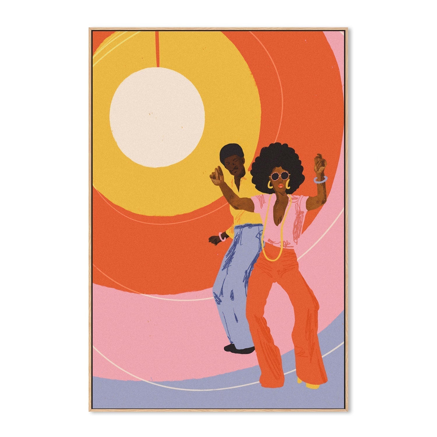 wall-art-print-canvas-poster-framed-Yes Sir I Can Boogie , By Gigi Rosado-GIOIA-WALL-ART