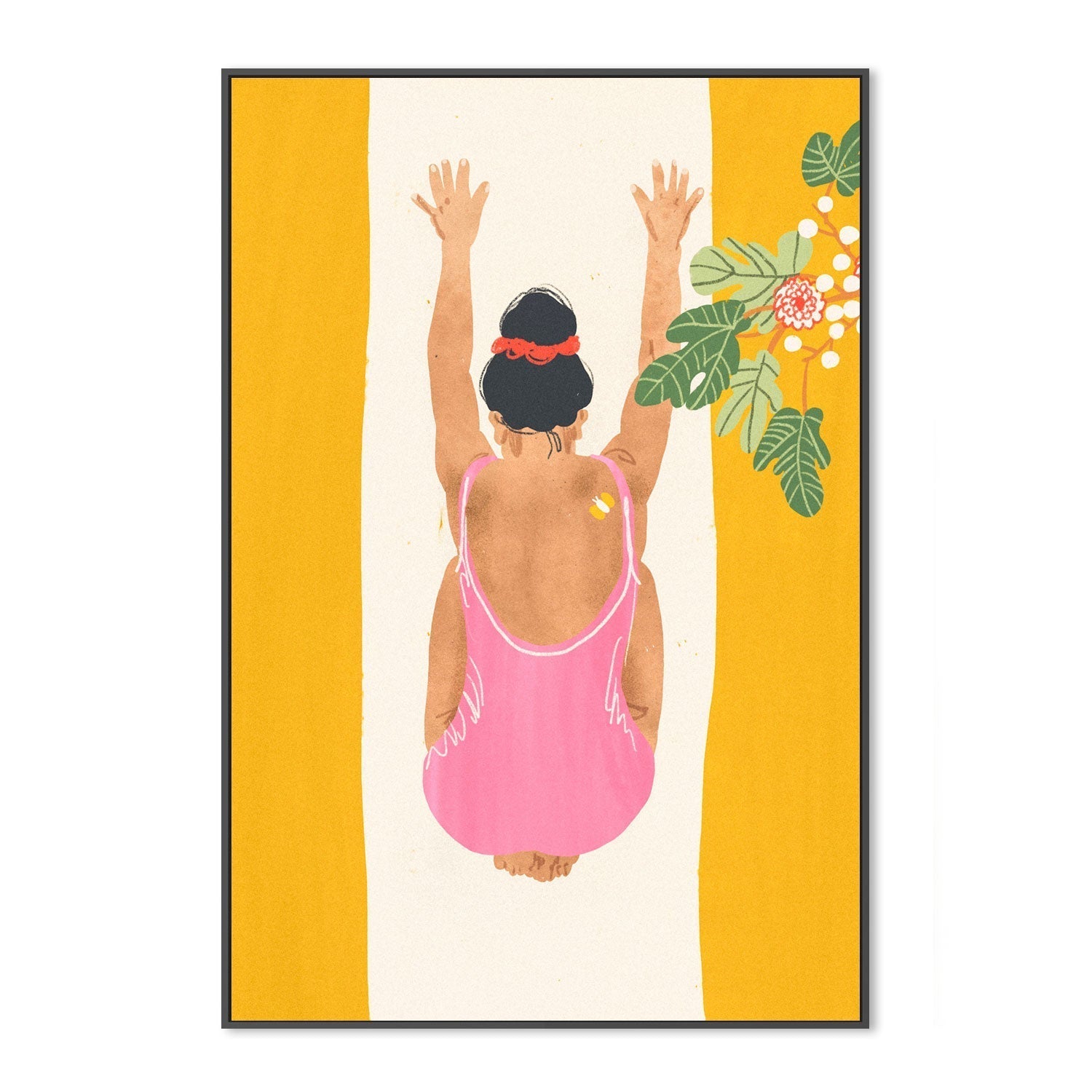 wall-art-print-canvas-poster-framed-Yoga Time , By Gigi Rosado-GIOIA-WALL-ART