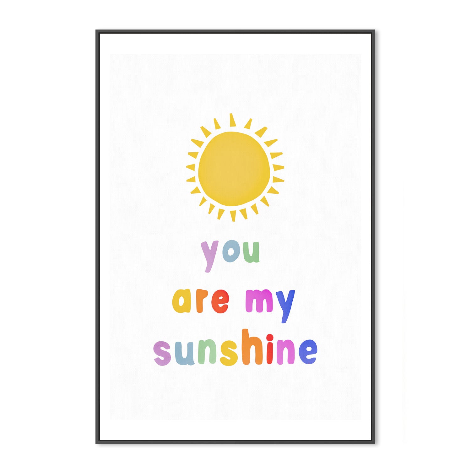 wall-art-print-canvas-poster-framed-You are My Sunshine , By Leah Straatsma-3