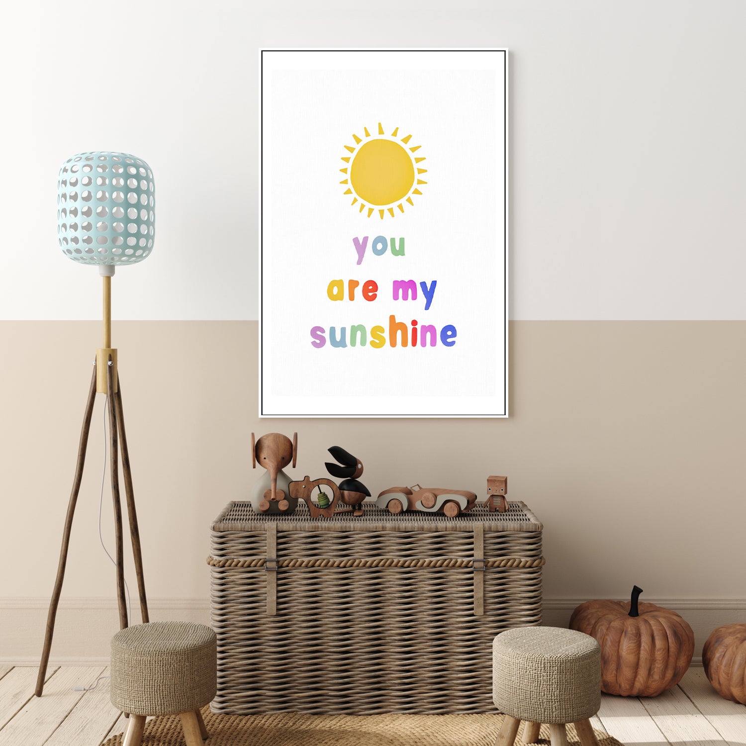 wall-art-print-canvas-poster-framed-You are My Sunshine , By Leah Straatsma-7