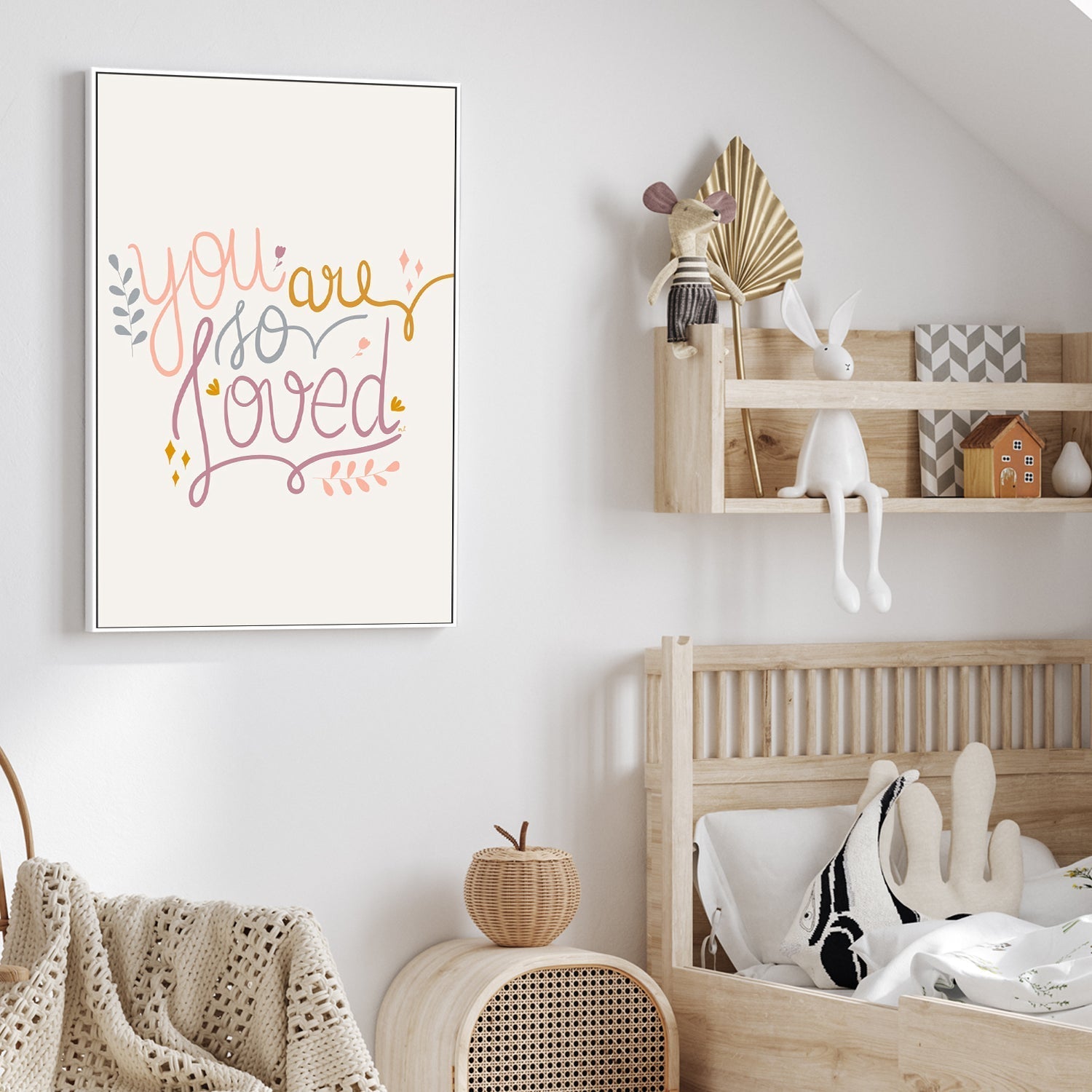 wall-art-print-canvas-poster-framed-You Are So Loved, Style B , By Menina Lisboa-2